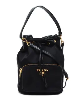 Prada Pre-Owned: Чёрная сумка 