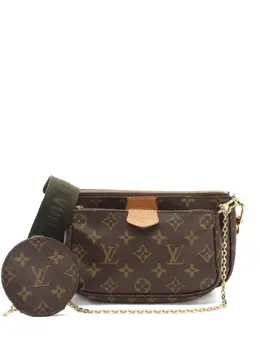 Louis Vuitton Pre-Owned: Коричневая сумка 