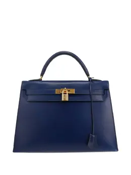 Hermès Pre-Owned: Синяя сумка 