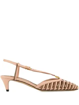 FENDI: Розовые туфли 