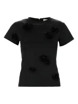Sportmax: Топ с растительным принтом 