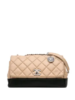 CHANEL Pre-Owned: Двухцветная сумка через плечо 