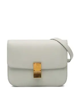 Céline Pre-Owned: Зелёная сумка через плечо 