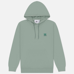 adidas: Зелёная толстовка  Essentials