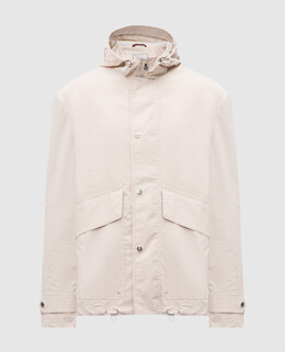 Brunello Cucinelli: Бежевая куртка 