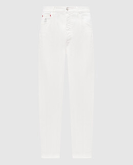 Brunello Cucinelli: Белые джинсы 