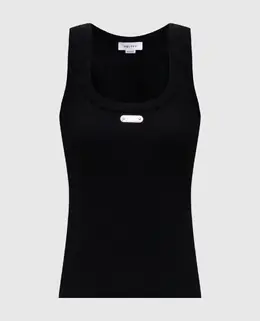 Alexander McQueen: Чёрный топ 