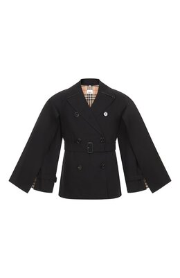Burberry: Хлопковый плащ 