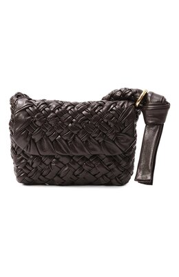 Bottega Veneta: Коричневая сумка 