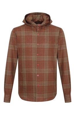 Kiton: Льняная рубашка 