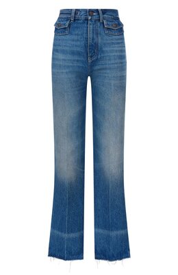 Chloé: Кожаные джинсы 