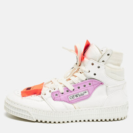Off-White: Белые кроссовки  Off Court