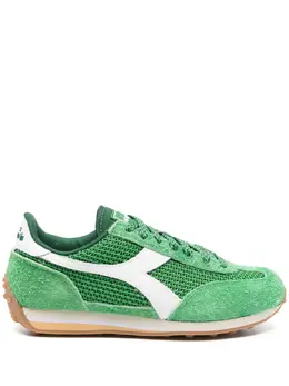 Diadora: Зелёные кроссовки 