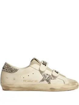 Golden Goose: Белые кроссовки  Old School