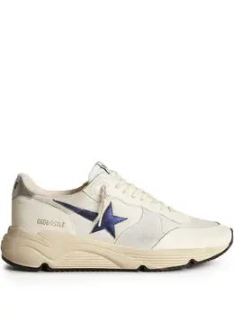 Golden Goose: Белые кроссовки  Running