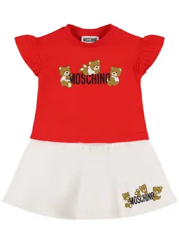 MOSCHINO: Хлопковая футболка 