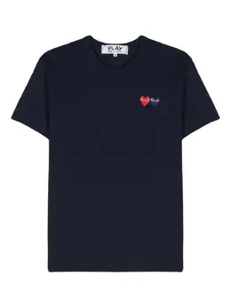 Comme Des Garçons Play: Хлопковая футболка  Heart