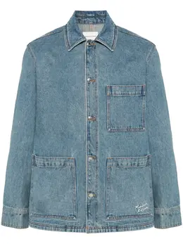 Maison Kitsuné: Куртка с английским воротником 