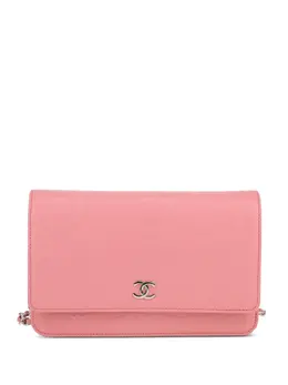 CHANEL Pre-Owned: Розовая сумка 