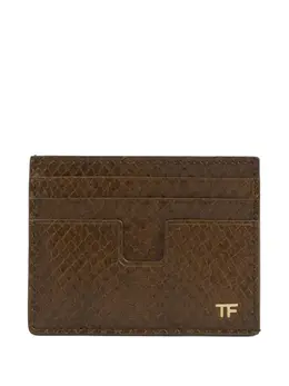 TOM FORD: Коричневый картхолдер 