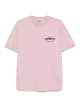 Carhartt WIP: Светлая футболка 