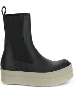 Rick Owens: Чёрные ботинки 