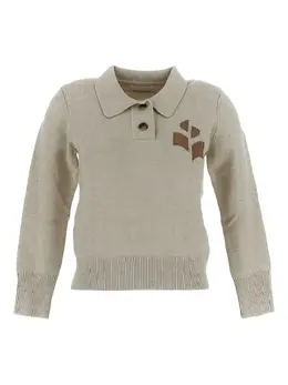 ISABEL MARANT: Бежевый свитер 