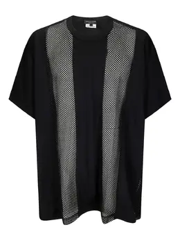 Comme des Garçons Homme Plus: Чёрная футболка 
