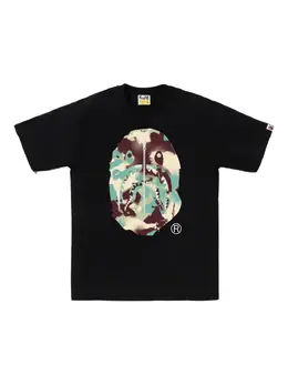 A BATHING APE®: Чёрная футболка 