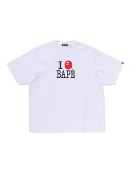A BATHING APE®: Футболка с принтом 