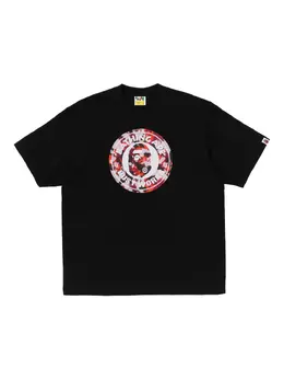 A BATHING APE®: Чёрная футболка 