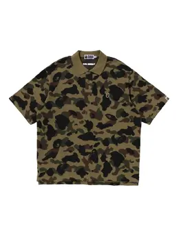 A BATHING APE®: Поло с принтом 