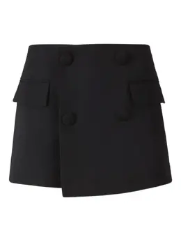Balmain: Юбка из шерсти 
