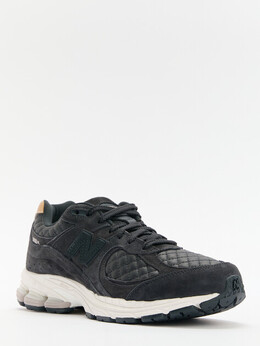 New Balance: Чёрные кроссовки 