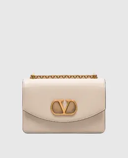 Valentino: Бежеві сумки 