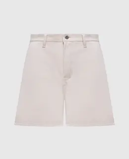 Jil Sander: Бежевые шорты 