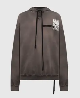 Ann Demeulemeester: Сірі толстовки 