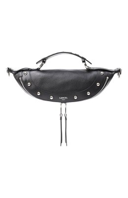 Lancel: Чёрная сумка 