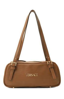 Versace: Коричневая сумка 