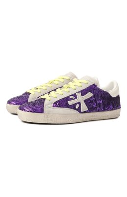 Premiata: Фиолетовые кеды  Steven-D