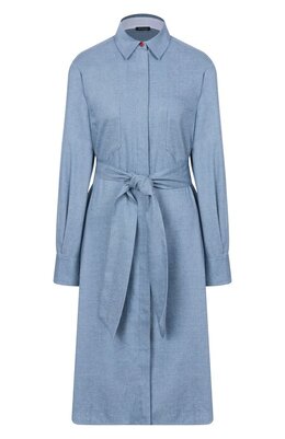 Kiton: Льняное платье 