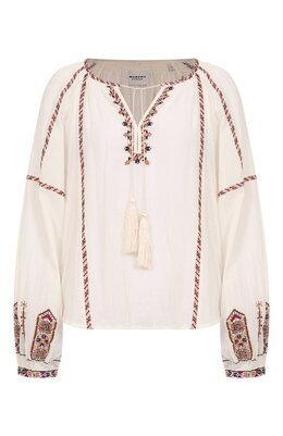Isabel Marant Etoile: Хлопковая блуза 