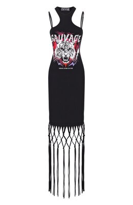 Versace Jeans Couture: Хлопковое платье 