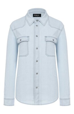 Kiton: Джинсовая рубашка 