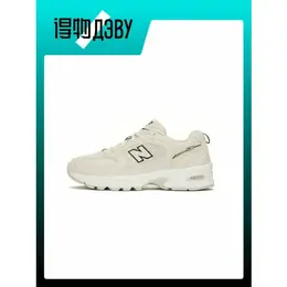 New Balance: Белые кроссовки  530
