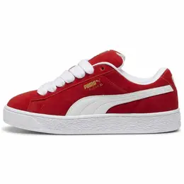 PUMA: Красные кроссовки  Suede