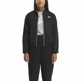 Reebok: Чёрная толстовка  Vector