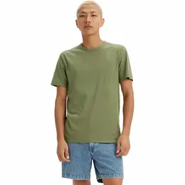 Levi's: Зелёная футболка 
