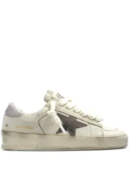 Golden Goose: Бежевые кроссовки  Stardan