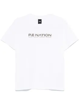 P.E Nation: Белая футболка 